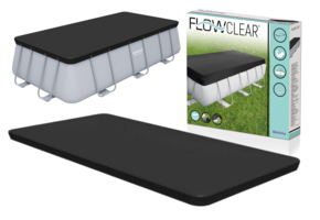 Zwembad afdekzeil - 404x201 412x201 cm - PVC-materiaal