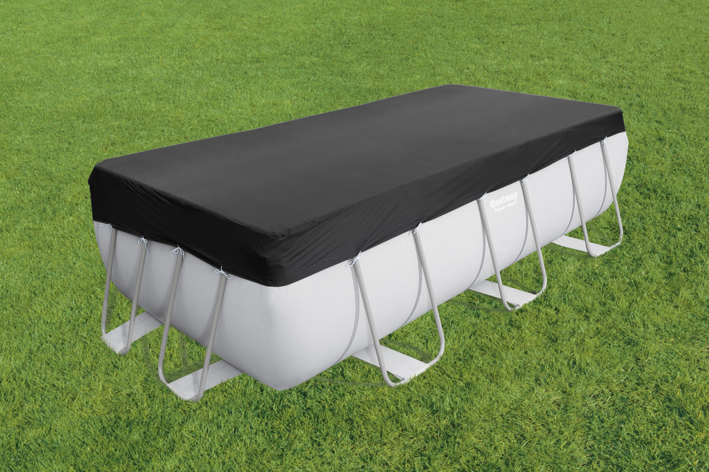 Zwembad afdekzeil - 404x201 412x201 cm - PVC-materiaal