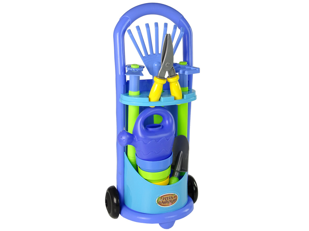 Kinder tuinset - met trolley - tuingereedschappen