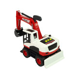 Graafmachine speelgoed - rood zwart - 30x14x19cm