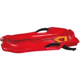 Hornet slee - plastic slee - 80x40x11,5 cm - rood