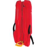 Hornet slee - plastic slee - 80x40x11,5 cm - rood
