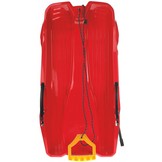 Hornet slee - plastic slee - 80x40x11,5 cm - rood