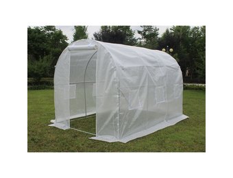 Tuinkas - tunnelkas - 200x300x200cm wit