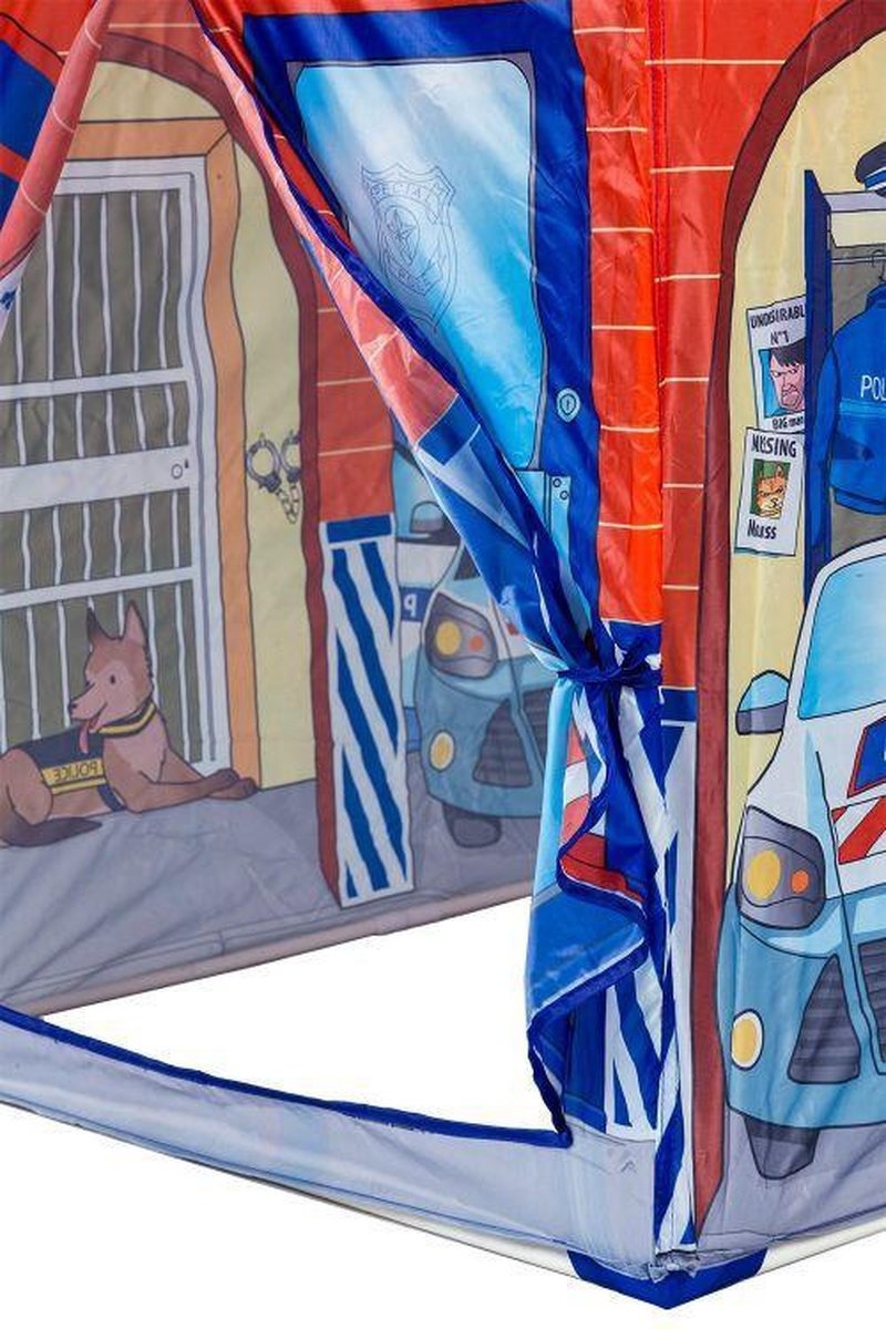 Kinder speeltent - politie bureau - 95x72x102 cm