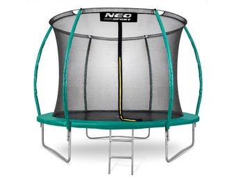 Trampoline de luxe - 305 cm - met net & ladder