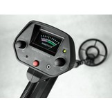 Metaaldetector - digitale meter - met polssteun - verstelbaar - zwart