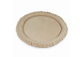 Speelnest - speelkleed baby - velvet - 120 cm - beige