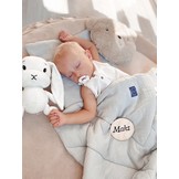 Speelnest - speelkleed baby - velvet - 120 cm - beige