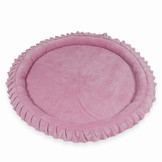 Speelnest - speelkleed baby - velvet - 120 cm - roze