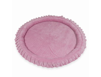 Speelnest - speelkleed baby - velvet - 120 cm - roze