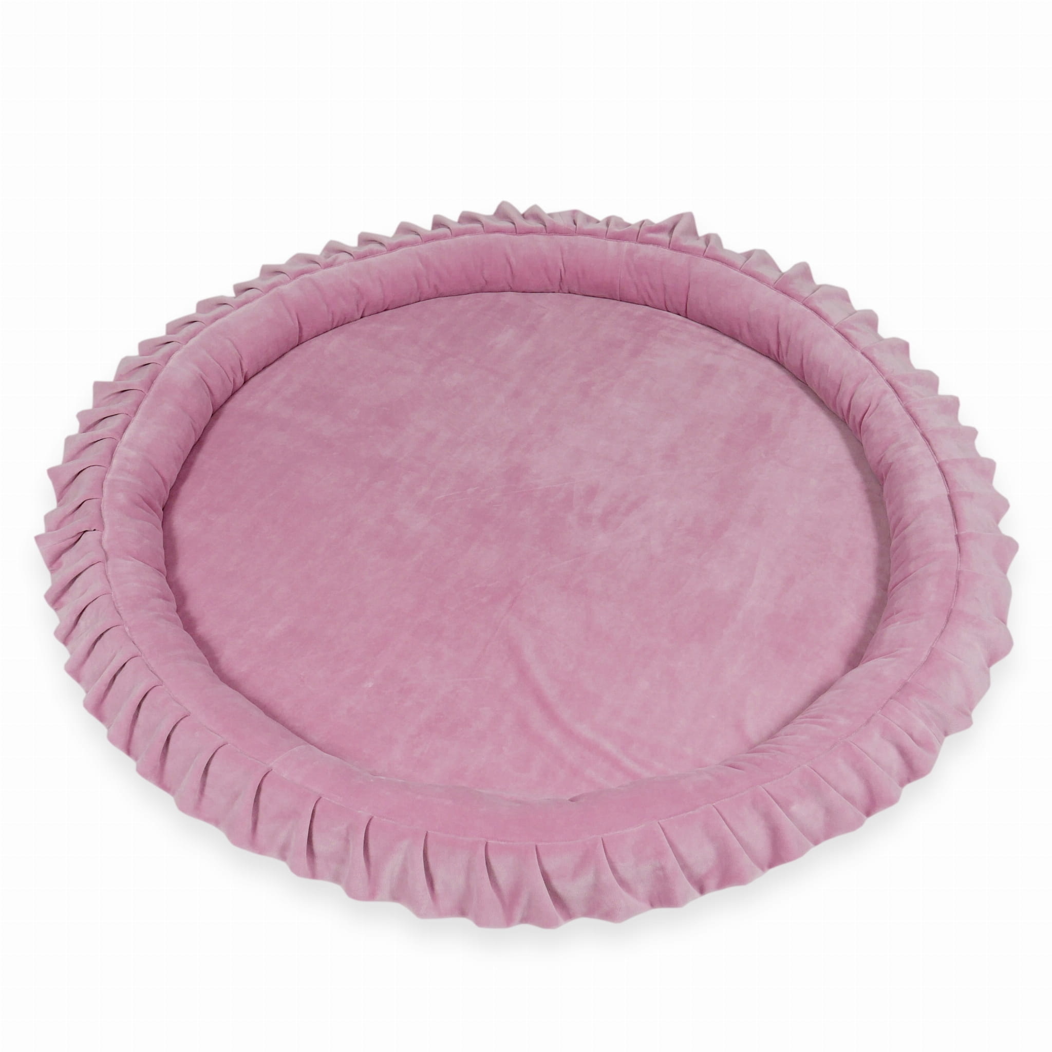 Speelnest - speelkleed baby - velvet - 120 cm - roze