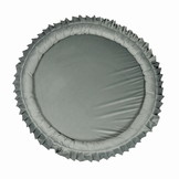 Speelnest - speelkleed baby - velvet - 120 cm - grijs