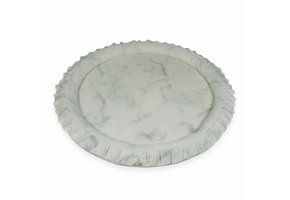 Speelnest - speelkleed baby - velvet - 120 cm - marmer