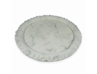 Speelnest - speelkleed baby - velvet - 120 cm - marmer