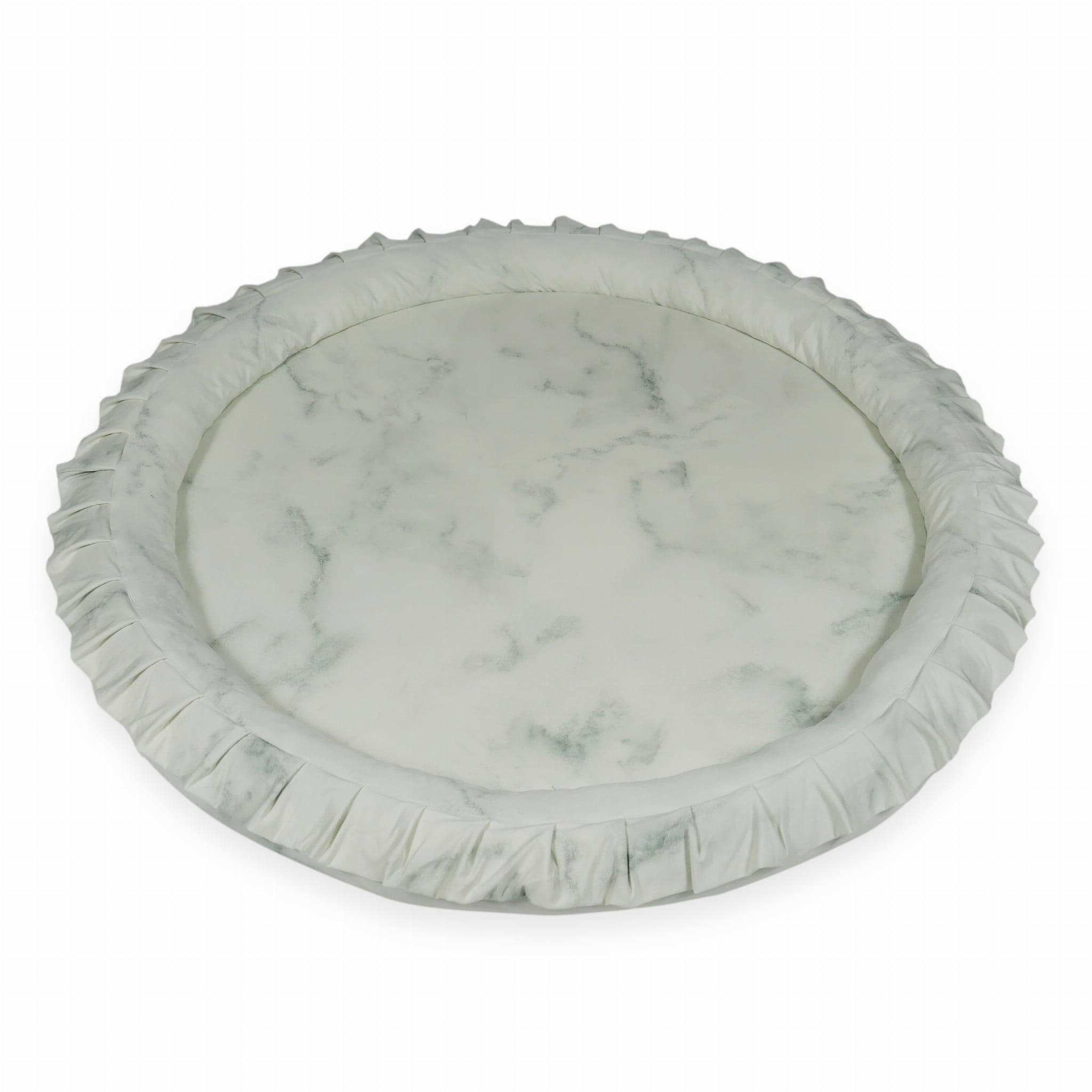 Speelnest - speelkleed baby - velvet - 120 cm - marmer