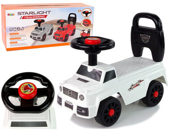 Voertuig Ride-on QX-5500-2 Hoorn Rugleuning Wit