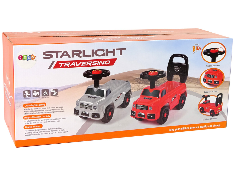 Voertuig Ride-on QX-5500-2 Hoorn Rugleuning Wit