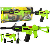 Speelgoedgeweer groen met licht en geluid