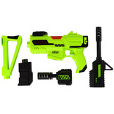 Speelgoedgeweer groen met licht en geluid