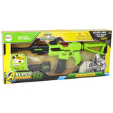 Speelgoedgeweer groen met licht en geluid