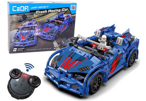Bouwblokken Sport Auto Blue Race 585 R / C CADA Elements