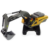 2.4G op afstand bestuurbare rupsgraafmachine geel