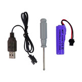 2.4G op afstand bestuurbare rupsgraafmachine geel