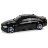 Afstandsbediening Auto BMW M3 Zwart 2.4G Afstandsbediening Stuurwiel 1:18 Geluid Licht