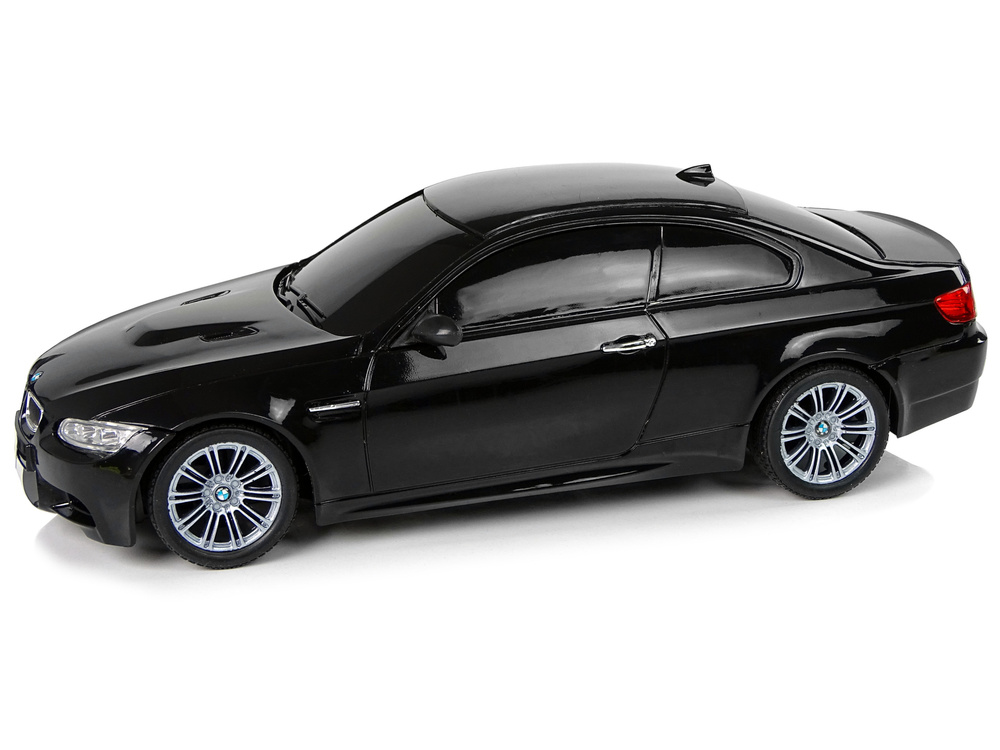 Afstandsbediening Auto BMW M3 Zwart 2.4G Afstandsbediening Stuurwiel 1:18 Geluid Licht