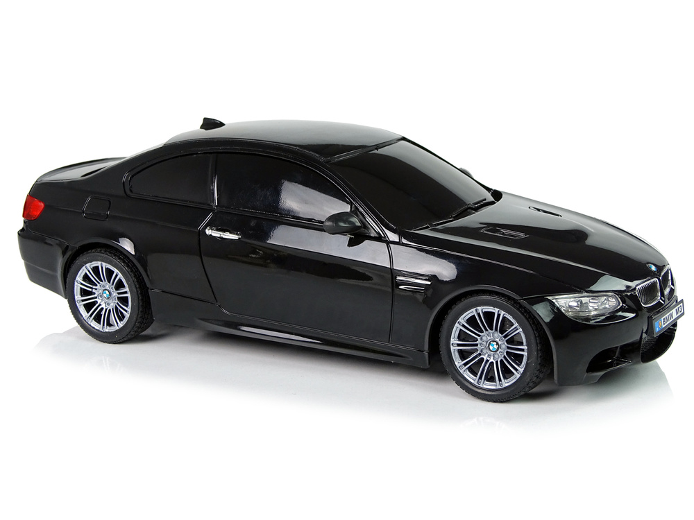 Afstandsbediening Auto BMW M3 Zwart 2.4G Afstandsbediening Stuurwiel 1:18 Geluid Licht