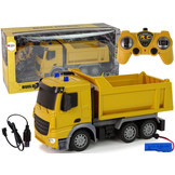 Kipper Constructie Voertuig Constructie 2.4GR/C Geel 1:12 Pilot