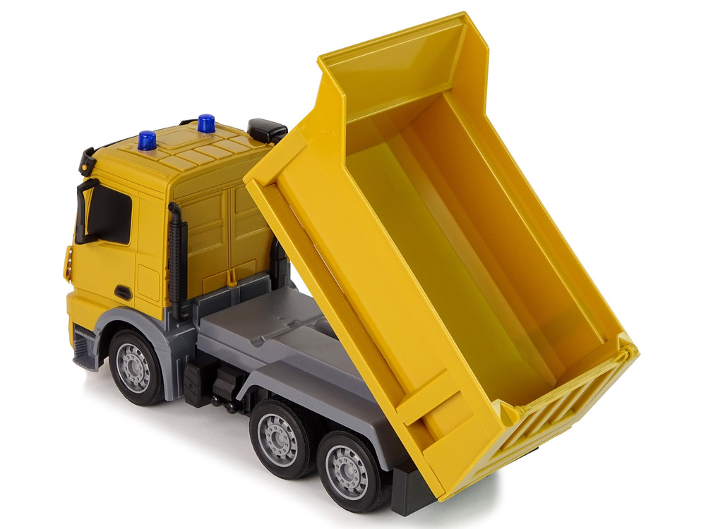 Kipper Constructie Voertuig Constructie 2.4GR/C Geel 1:12 Pilot