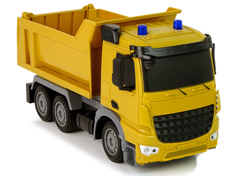 Kipper Constructie Voertuig Constructie 2.4GR/C Geel 1:12 Pilot