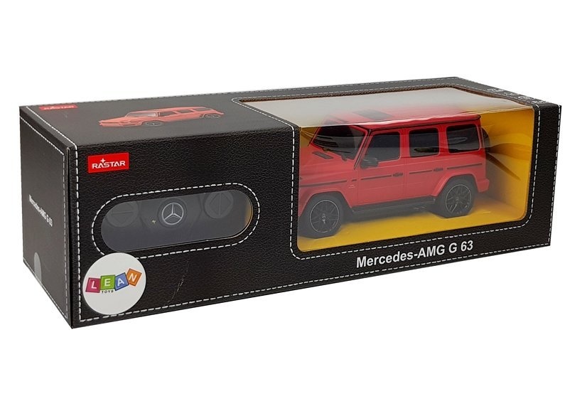 Auto Mercedes AMG G63 Afstandsbediening R / C 1:24 Rood 2.4 G