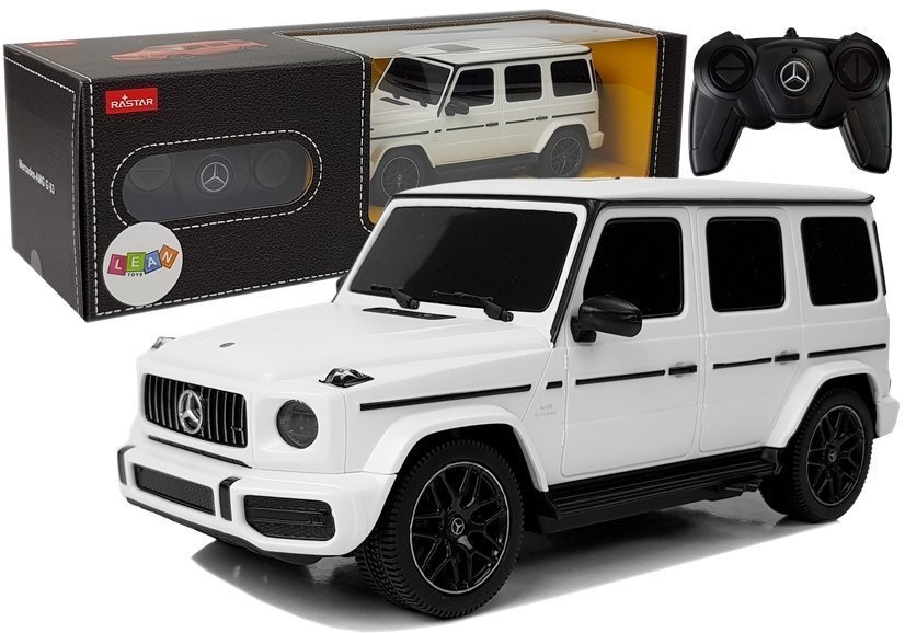 Auto Mercedes AMG G63 Afstandsbediening R / C 1:24 Wit 2,4 G