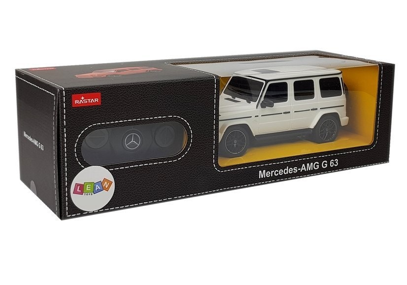 Auto Mercedes AMG G63 Afstandsbediening R / C 1:24 Wit 2,4 G