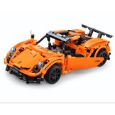 Bouwblokken Auto Sports Porsche Orange 421 Elements R / C CADA