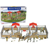 DIY Montageset Ranch Farm Paarden Ruiters Paardrijden