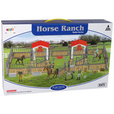 DIY Montageset Ranch Farm Paarden Ruiters Paardrijden