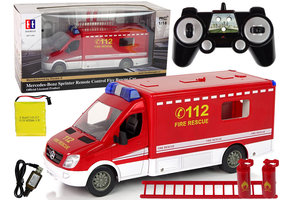 Op afstand bedienbare brandweerkazerne Water beweegbare ladder