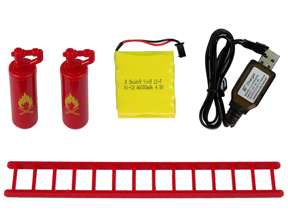 Op afstand bedienbare brandweerkazerne Water beweegbare ladder