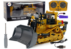 Bulldozer op afstand bestuurbare 2,4 G verplaatsbare bak met afstandsbediening