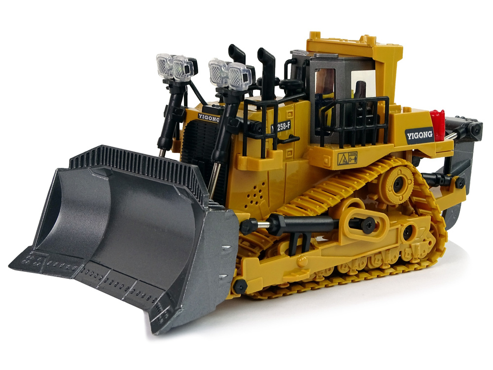 Bulldozer op afstand bestuurbare 2,4 G verplaatsbare bak met afstandsbediening