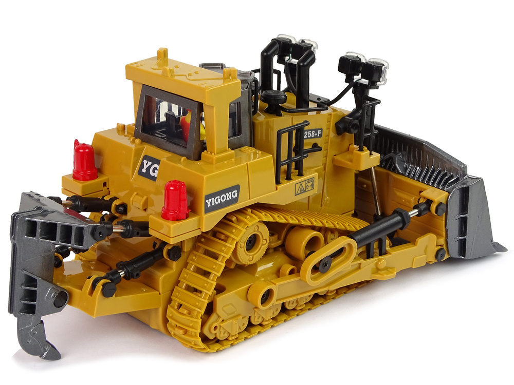 Bulldozer op afstand bestuurbare 2,4 G verplaatsbare bak met afstandsbediening