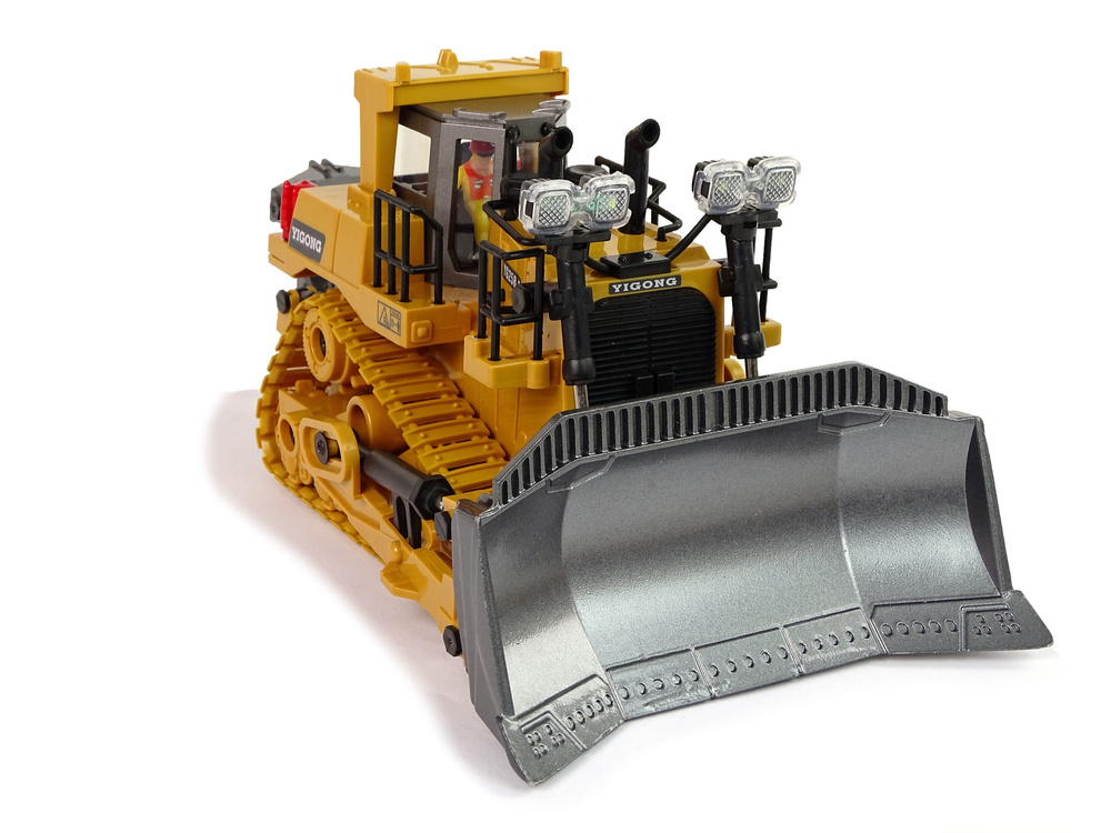 Bulldozer op afstand bestuurbare 2,4 G verplaatsbare bak met afstandsbediening