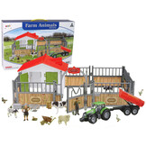 DIY Montageset Boerderij Hoge Hek Dieren Koe Eend