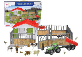 DIY Montageset Boerderij Hoge Hek Dieren Koe Eend