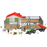 DIY Montageset Boerderij Hoge Hek Dieren Koe Eend