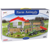 DIY Montageset Boerderij Hoge Hek Dieren Koe Eend